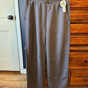 Women's Gray Soft Texture Sweatpants